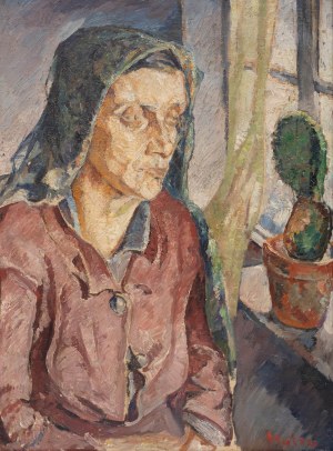 Mela Muter (1876 Warszawa - 1967 Paryż), Portret kobiety