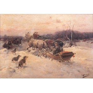 J. Konarski (XIX/XX w.), Zimą
