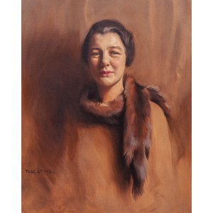 Tadeusz Styka (1889 Kielce-1954 Nowy Jork), Portret kobiety