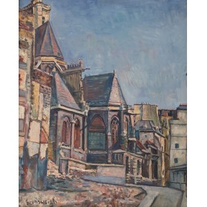 Nathan Grunsweigh (1883 Krakau - 1956 Paris), Motiv aus der Normandie