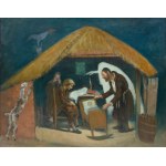 Jakub Markiel (1911 Łódź - 2008 Paryż), Pusta kołyska