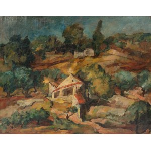 David Seifert (1896-1980), Landschaft von Sanary