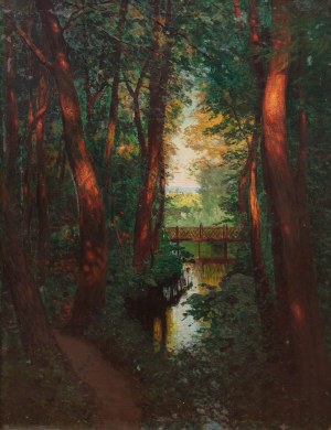 Alfred Scherres (1864 Gdańsk - 1924 Berlin), Królewski Park w Oliwie