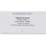 Roman Opałka (1931 Abbeville, Francie - 2011 Řím), Detal 2806353 - 2828874 z cyklu 1965/1 - ∞, 1965