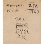 Jan Berdyszak (1934 Zawory - 2014 Poznań), Kompozycja kół XIV, 1963