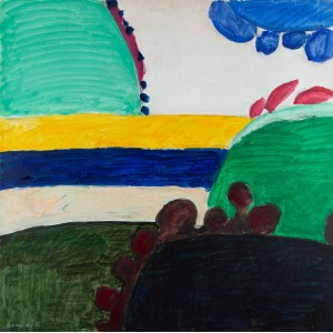 Tadeusz Dominik (1928 Szymanów - 2014 Warsaw), Landscape, 1978