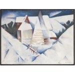 Jerzy Mierzejewski (1917 Karaków - 2012 Warsaw), Winter in the Mountains, 1966