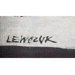 Slawomir Lewczuk (1938 Czerkasy - 2020 Krakau), Auf der Flucht II aus dem Zyklus Symptome, 1993