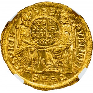 Constantius II., Solidus 337-361, Aquileia