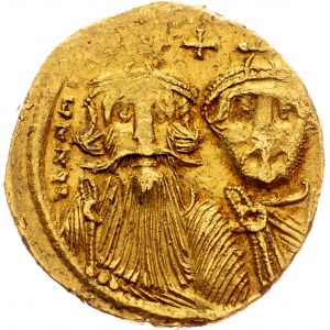 Heraclius, Heraclius Constantinus, Solidus 610-641, Constantinople