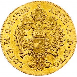 Joseph II., 1 Dukat 1788, A, Vienna