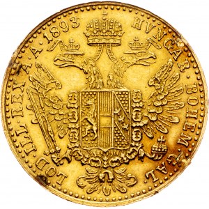 Franz Joseph I., 1. Dukat 1893, Wien