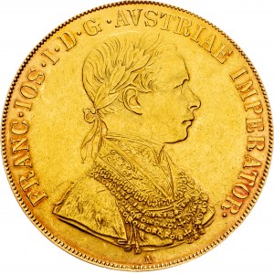 Franz Joseph I., 4 Dukat 1854, Vienna