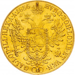 Franz Joseph I., 4 Dukat 1856, Vienna