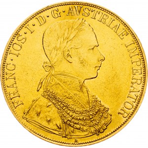 Franz Joseph I., 4 Dukat 1865, Vienna