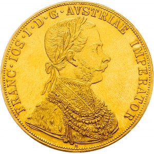 Franz Joseph I., 4 Dukat 1871, Vienna