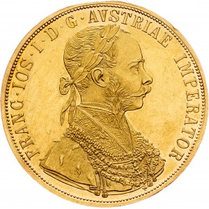 Franz Joseph I., 4 Dukat 1872, Vienna