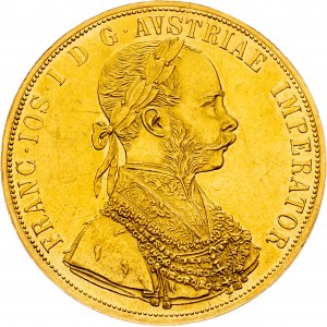 Franz Joseph I., 4 Dukat 1874, Vienna