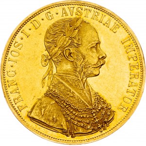 Franz Joseph I., 4 Dukat 1875, Vienna