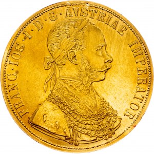 Franz Joseph I., 4 Dukat 1876, Vienna