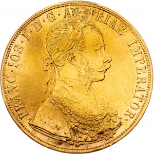 Franz Joseph I., 4 Dukat 1892, Vienna