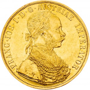 Franz Joseph I., 4 Dukat 1896, Vienna