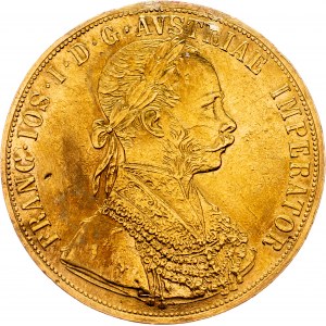 Franz Joseph I., 4 Dukat 1897, Vienna