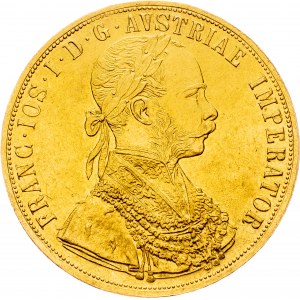 Franz Joseph I., 4 Dukat 1898, Vienna