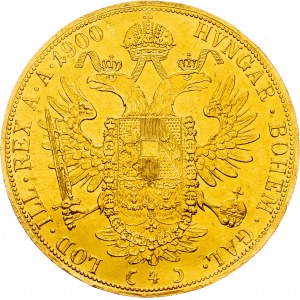 Franz Joseph I., 4 Dukat 1900, Vienna