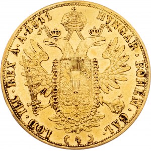 Franz Joseph I., 4 Dukat 1911, Vienna