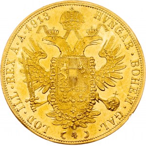 Franz Joseph I., 4 Dukat 1913, Vienna