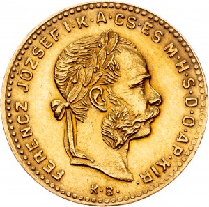 Franz Joseph I., 4 Forint 1884, Kremnitz