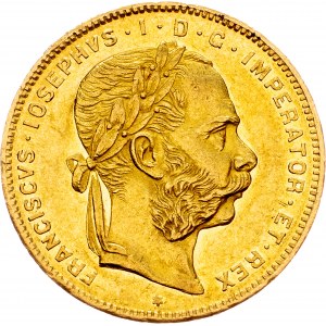 Franz Joseph I., 8 Gulden 1873, Vienna
