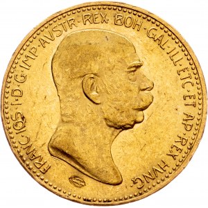 Franz Joseph I., 20 Krone 1908, Wien
