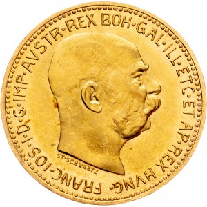 Franz Joseph I., 20 Krone 1915, Vienna