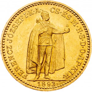 Franz Joseph I., 20 Korona 1893, Kremnitz