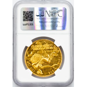 Franz Joseph I., 100 Krone 1908, Vienna