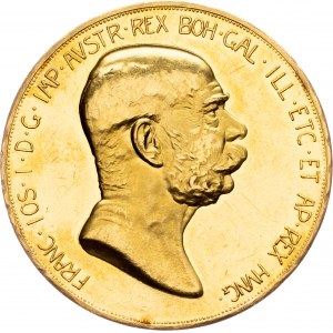 Franz Joseph I., 100 Krone 1908, Vienna