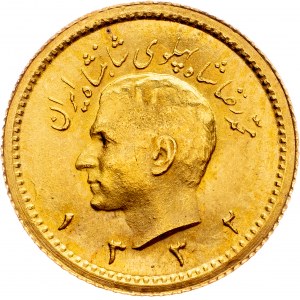 Mohammad Rezā Pahlavī, 1/4 Pahlavi 1332 (1953), Teheran