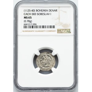 Sobeslav I., Denar 1125-1140