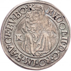 Rudolph II., Wide Groschen 158Z, KB, Kremnitz