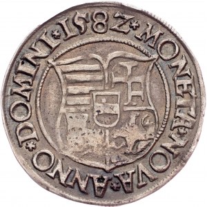 Rudolph II., Wide Groschen 158Z, KB, Kremnitz