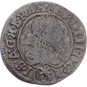 Ferdinand II., 1 Kreuzer 1637, Prague