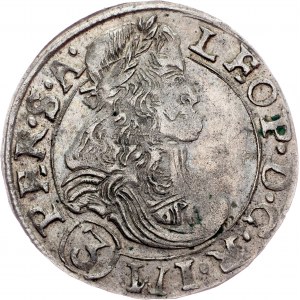 Leopold I., 3 Kreuzer 1681, Kuttenberg