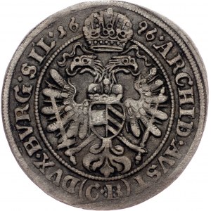 Leopold I., 3 Kreuzer 1696, CB, Brieg