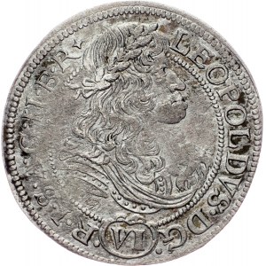 Leopold I., 6 Kreuzer 1686, MMW