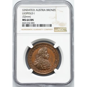 Leopold I., Medal ND (1697), Christian Wermuth