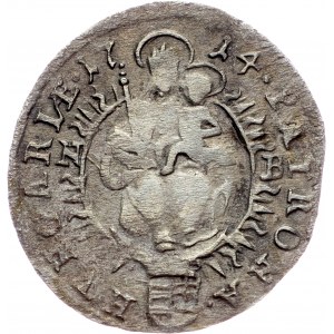 Charles VI., 1 Kreuzer 1714, NB, Nagybanya