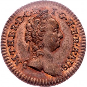 Maria Theresia, Ein Pfennig 1749, W, Vienna