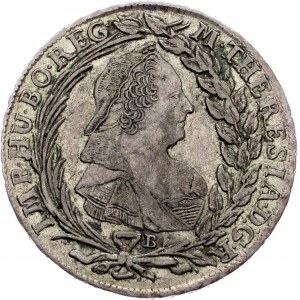 Maria Theresia, 20 Kreuzer 1773, B/E.v.M-D.